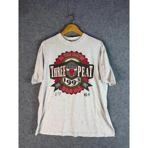 Chicago Bulls Nba Delta T Shirt Mens   Grey Graphic Short Sleeve